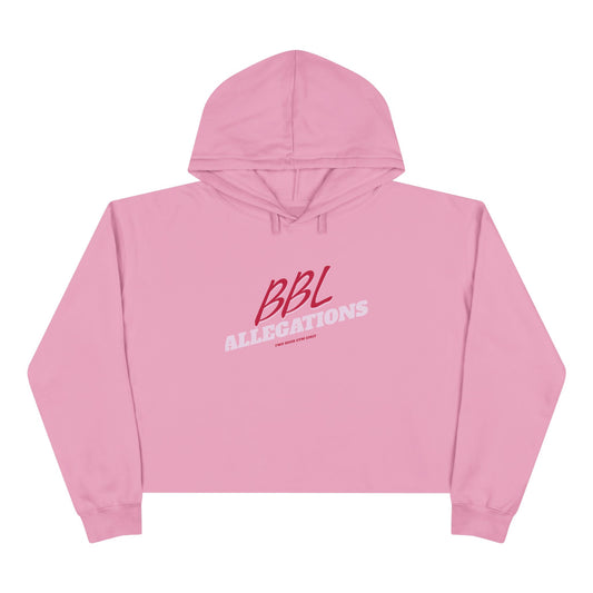 Allegations Crop Hoodie